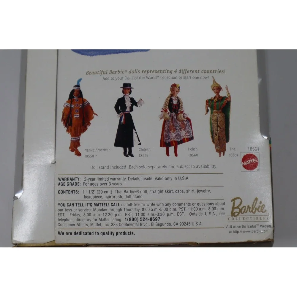 Vintage Barbie Year 1997 Collector Edition -‎ THAI Barbie